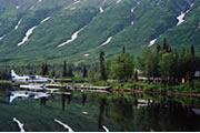 Within easy reach of Anchorage you will find many great fishing lodges.