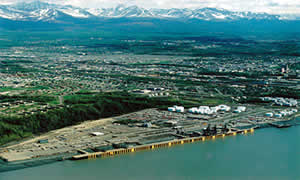 Port of Anchorage Alaska.